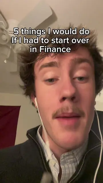 5 things I would do to break into Finance as a College Student  #finance101 #fin
