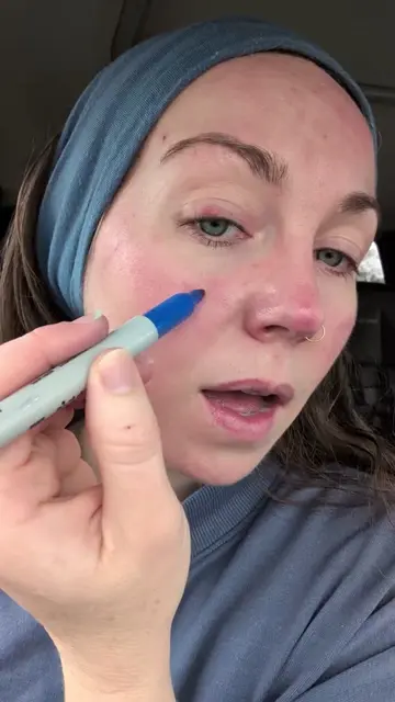 I tested Dr. Melaxin Peel Shot with a Sharpie… the way it lifts dead skin is SO 