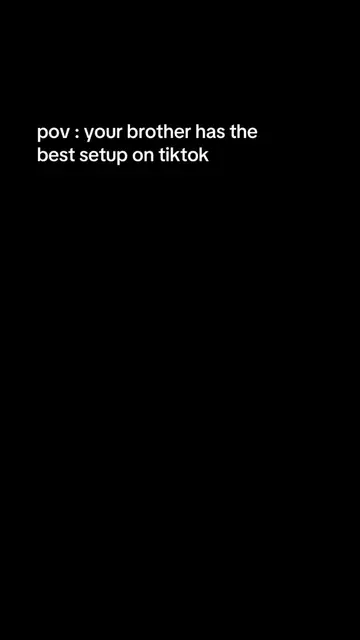 My Brother Has The BEST SETUP On TikTok 🏆 || #Tech #techtok #zenontech #setup #