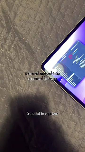 (linux runs locally and offline on the ipad) linux on ipad tutorial: install utm