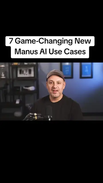 Get 1000 Manus AI credits: https://bit.ly/4pG5or4​ “Manus AI isn’t just smarter…