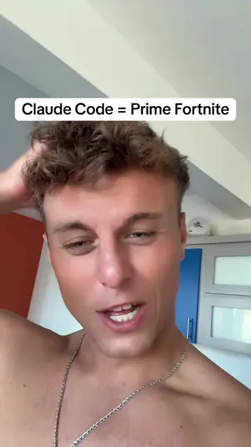 This is prime Fortnite season 2 #ai #claude 