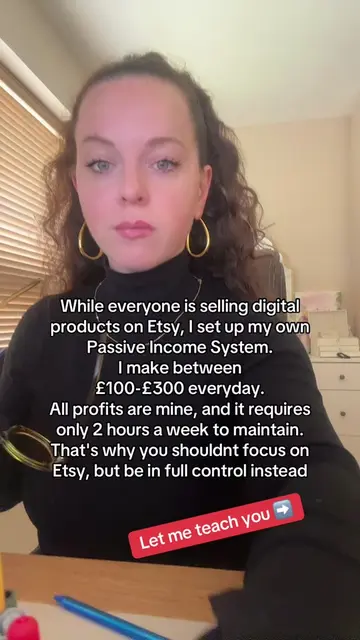 Bye bye Etsy, hello passive income #digitalproducts #digitalproduct #digitalprod