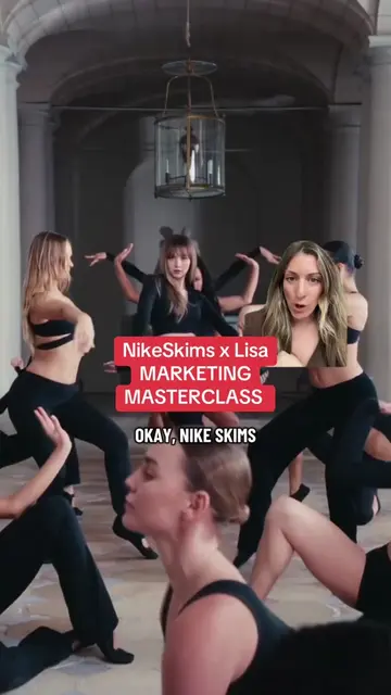 NIKESKIMS X LISA I’M SAT 🫡🫡 here’s why this campaign is marketing GOLD #market