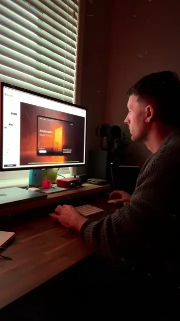 Make video mockups of your web designs in seconds.  Try out ShowOff 👉 Link in b