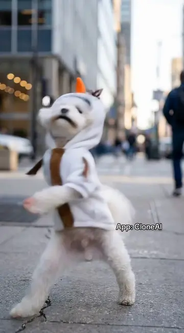 🐶🐾😂 #PetsOfTikTok #aidance #cloneai #fyp #dogs 