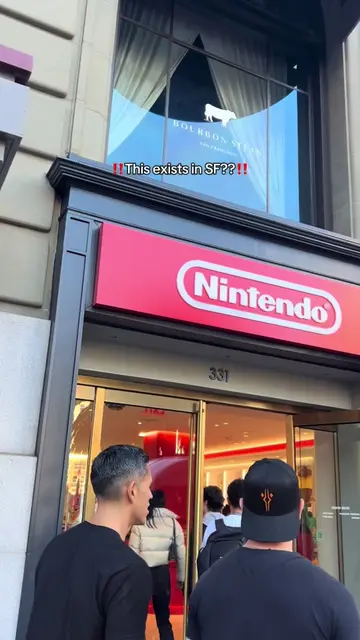y did no one tell me there was a nintendo store in SF 😭  #nintendo #pokemon #ba