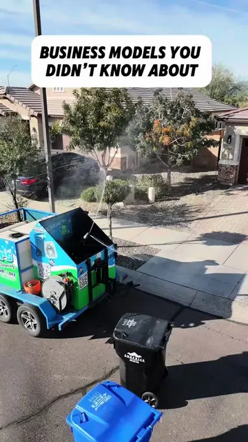 Amazing Business Models You’ve Never Heard Of — Part 1 🗑️💰 Trash bin cleaning 