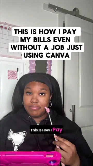 This is how I pay my bills without a job using Canva 💻✨ You don’t need experien