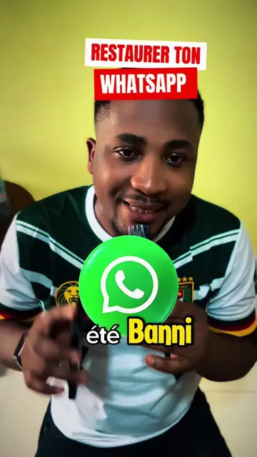 COMPTE WHATSAPP RESTAURÉ 