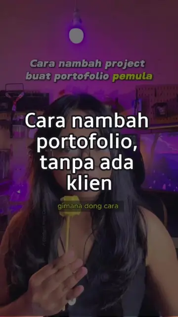 Mulai dari SMA, aku mulai melek sama dunia kerja dan coba-coba nambah portofolio