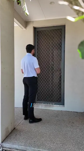 Getting caught filming and door-slammed wasn’t the plan… Turning it into a deal 