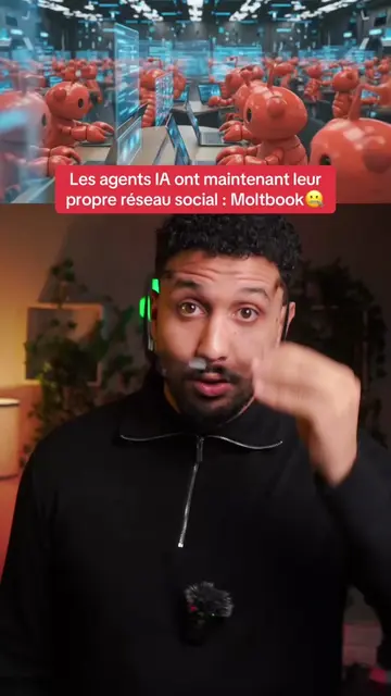 Les agents IA ont maintenant leur propre réseau social : Moltbook   Des agents p