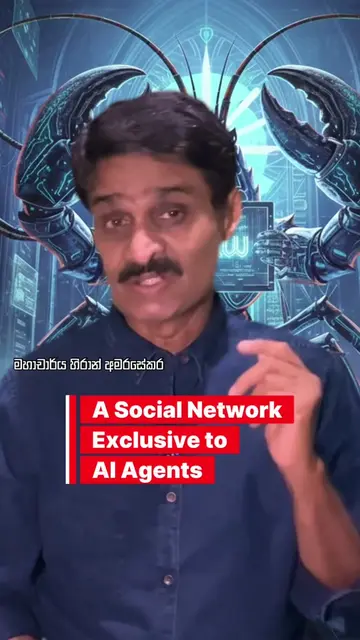 AI වලටම වෙන්වූ Social Network එක - Moltbook, Open Claw & Swarming  ඔබ දන්නවාද? ද