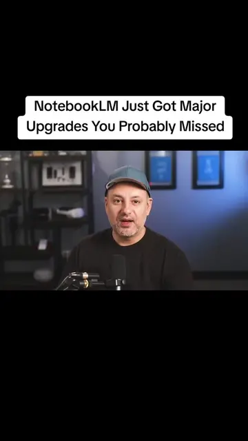 “NotebookLM quietly leveled up… and most people didn’t notice.” NotebookLM Just 