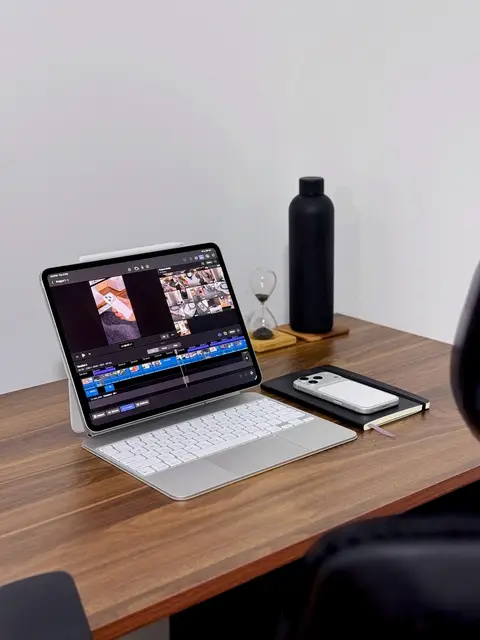 Editing Reels on iPad Pro with Final Cut Pro. The Magic Keyboard and the touchsc