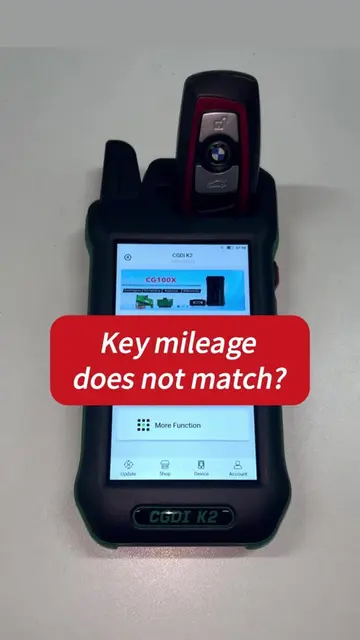 Correct the mileage for BMW Key using CGDI K2#keyprogramming #cgdi #bmw #mileage