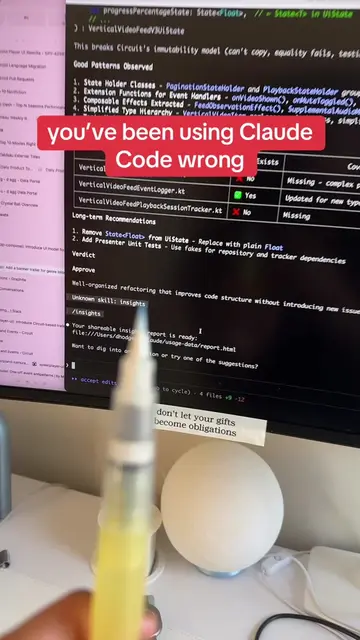 New /insights command tells you exactly how to improve your Claude Code usage WI