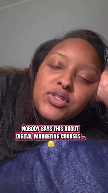 Did anyone else notice this about digital marketing courses? 🫣 #digitalmarketin