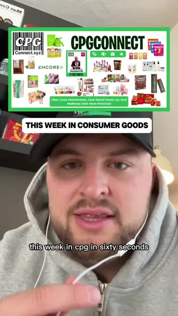 this week in cpg in 60 seconds.  launches, raises, retail expansion, and one big