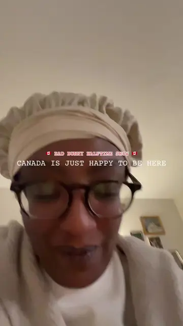 God.. the way I love you people. #canada #SuperBowl #badbunny 