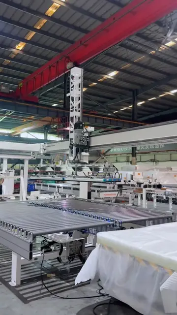 Automatic Wooden Board Stacking Machine for Efficient Panel Handling  #StackingM