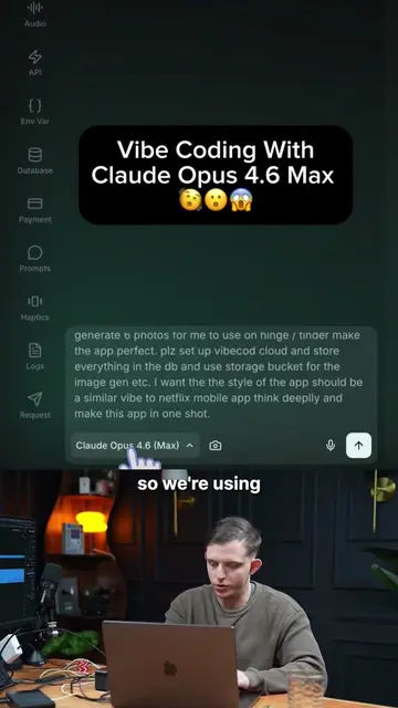 Oh my.. this shouldn't be possible Creating a full stack mobile app in 117 secon