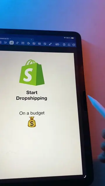 How to start dropshipping on a budget #ecom #dropshipping #shopify #shopifytips 