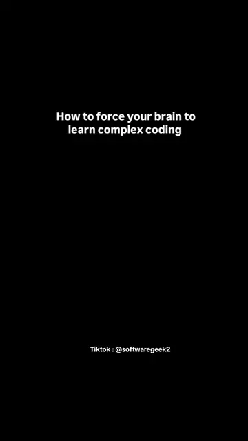 How to force your brain to learn coding  #learncoding #backenddeveloper #compute