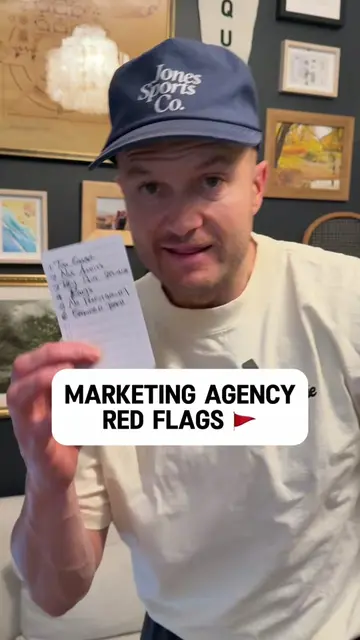 Marketing agency red flags from a marketing agency owner🫶 #marketingagency #mar