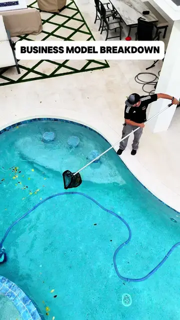 💧 BUSINESS MODEL BREAKDOWN: Pool Cleaning & Maintenance 💧 Today I’m breaking d