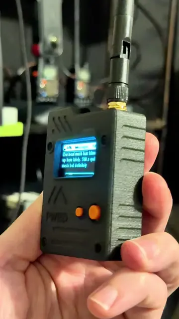 Meshtastic Off-Grid Coverage for MILES (No Cell Service Needed) 🛜 #techtok #Tec