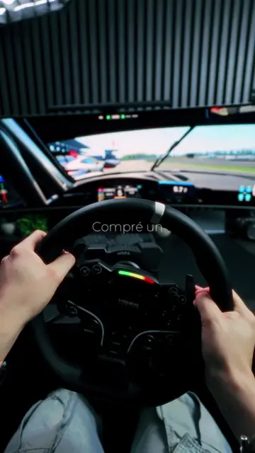 Este es el Moza Racing R5 y su clave no es la fuerza, es el Direct Drive. Un vol