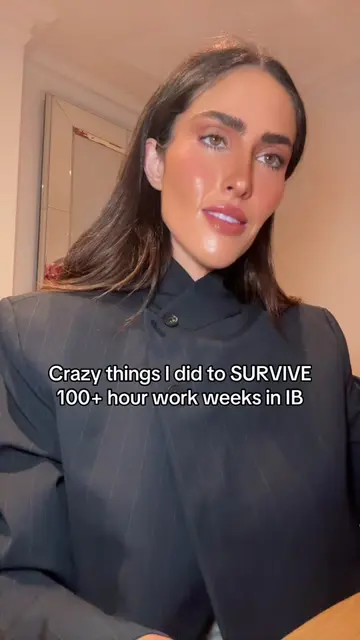 How I SURVIVED 100+ hour work weeks from a DIRECTOR in Investment Banking 1. Sle