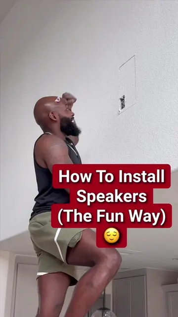 How to install speakers 😏 #fyp #tiktok #tv #speaker #howto 