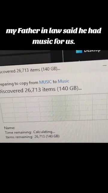 I legit wonder how many artist he sent me. I have a new 22tb so it's no biggie.h