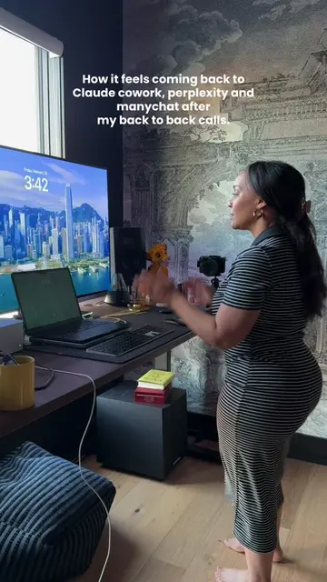 Genuinely feel like superwoman right now with all my ai agents working while I w