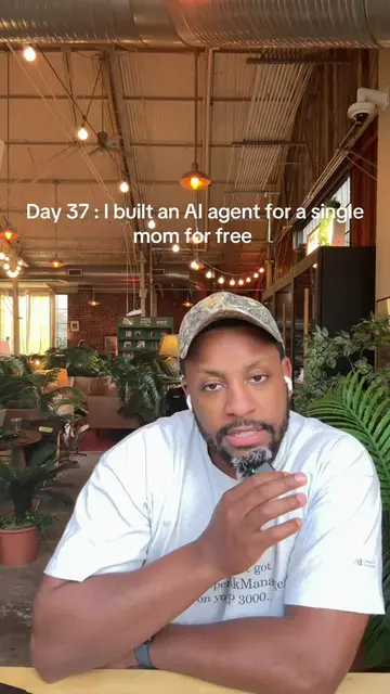Day 37 : I built an AI agent for a single mom #aiagent #ai #singlemom #teaching 
