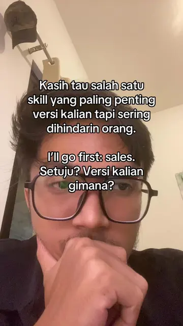 Padahal kalau interview kerja, kita harus menjual diri kita depan HR & User, whi
