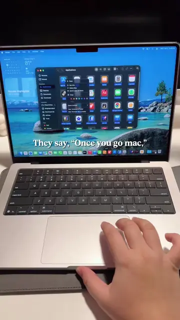 ++ the Al and graphics power on this M5 MacBook Pro is insane. 🤯🔥 #macbook #m5