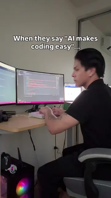 even vibe coding means hours of debugging to make sure its right 😭 #codingmemes