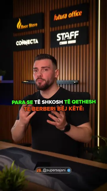 Komento "FLOKËT" para se te shkosh te berberi 😂 Kete prompt mund ta provosh dis
