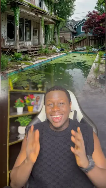 How To Make Viral Ai Backyard Transformation Videos! #aitransformation #backyard