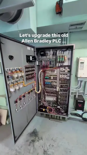 We replaced an Allen-Bradley PLC + HMI in a city pump panel. Went with KUHNKE + 
