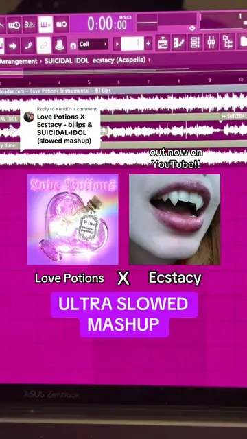 Replying to @KreyK▵ the ultra slow version is out!!! #lovepotions #lovepotion #m