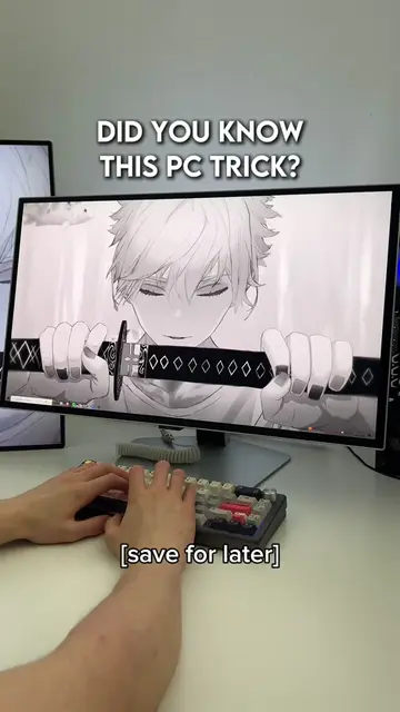 Did you know this pc trick? #pctips #techtok #wallpaperengine #windows #gaming 