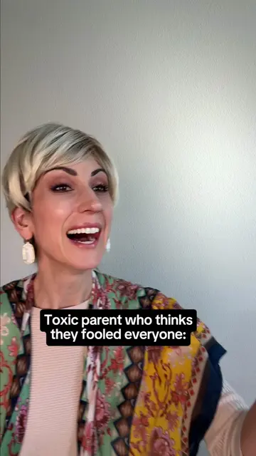 Toxic parents put on a performance in public. 👹 #therapytiktok #narcissism #noc