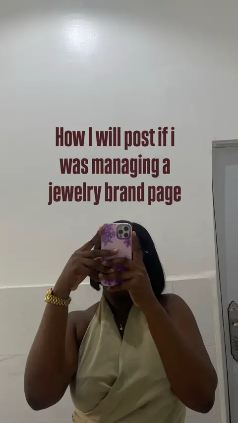 would focus on: • Storytelling — who is this piece for? When would she wear it? 