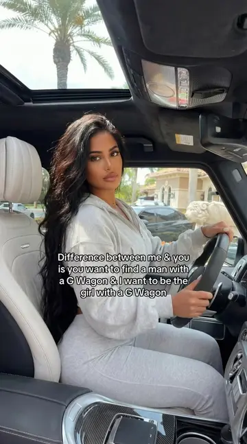I am in fact the girl with the G Wagon🤣🩷  #Lifestyle #money #rich #fyp 