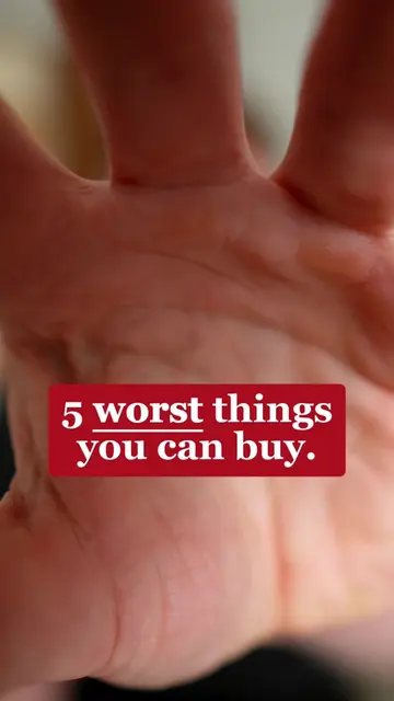 The WORST things you can spend your money on… Let me know if you agree (or disag